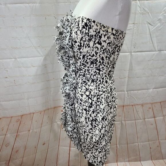 cynthia Steffe strapless short dress with ruffles - Picture 15 of 15